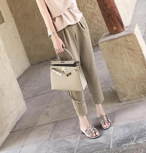 大腿粗穿什么裤子 九分裤帮你遮掩不完美（图）