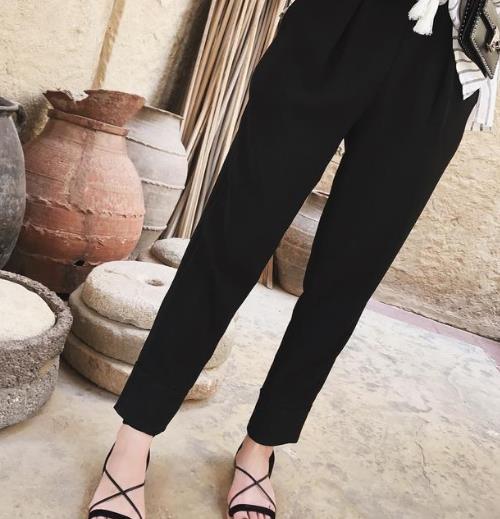 大腿粗穿什么裤子 九分裤帮你遮掩不完美（图）