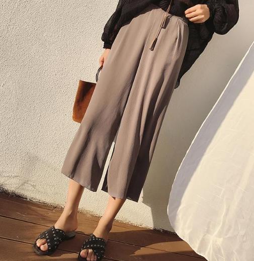 阔腿裤今年不要太火 显高显腿长的阔腿裤推荐