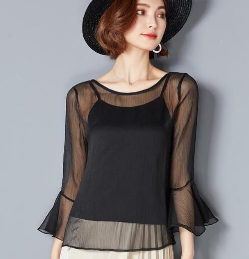 为什么男人都喜欢看女人穿雪纺衫 显瘦又性感 为什么男人都喜欢看女人穿雪纺衫 显瘦又性感