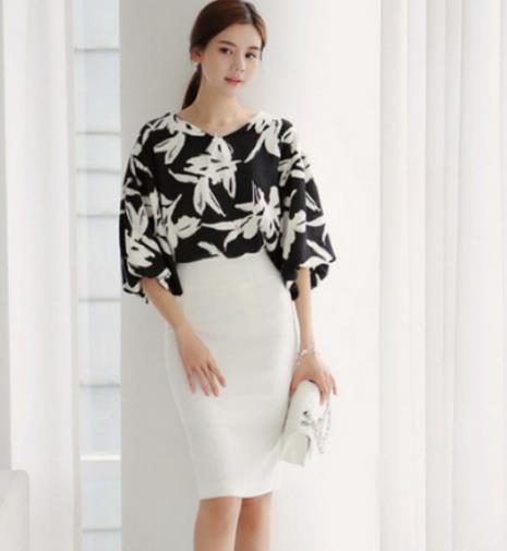 毛衣配半身裙是时下最流行的春季穿搭（图）