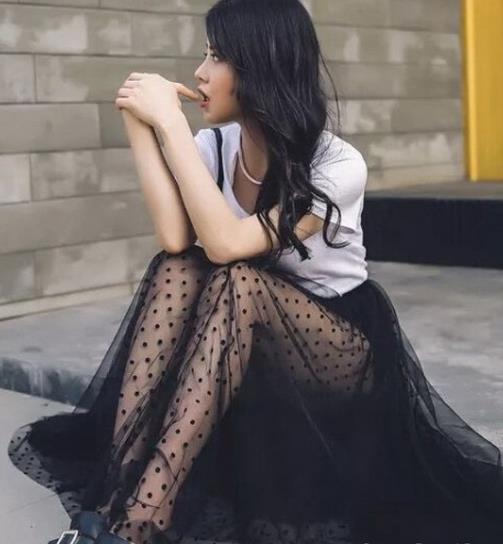 美腿必备透视纱裙 满足你的公主梦（图）
