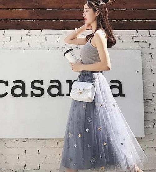 美腿必备透视纱裙 满足你的公主梦（图）