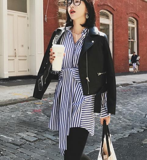 皮衣搭配 分分钟助你变身御姐范儿（图）