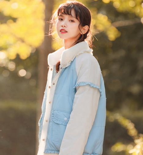 穿对外套 微胖女生也能变苗条（图）