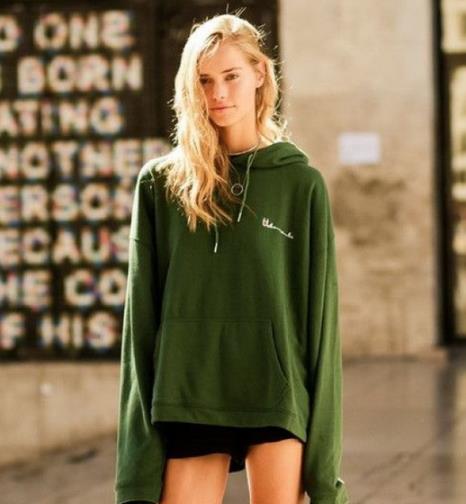 2018开春卫衣得这么穿才算潮（图）