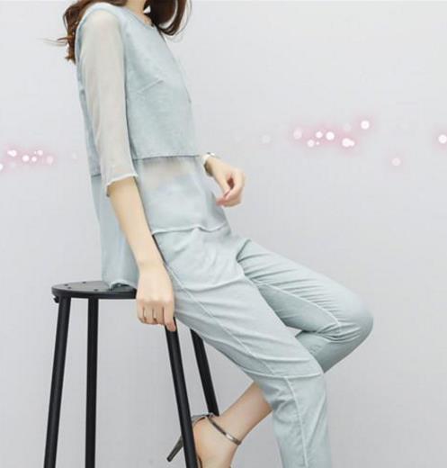 春季来件套装吧 照样让你肤白貌美大长腿（图）