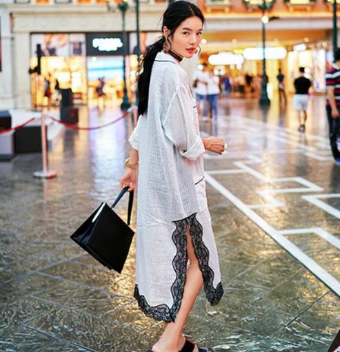 早春即将大火的衬衫裙：时髦显瘦又性感（图）