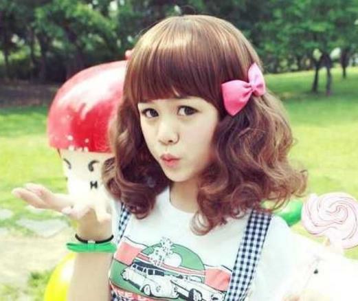 玉米烫发型图片 超有味道的短发设计(图) 玉米烫发型图片 超有味道的短发设计(图)