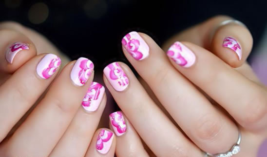 女生美甲图片2017新款式：这几款真的超好看