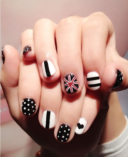 女生美甲图片2017新款式：这几款真的超好看