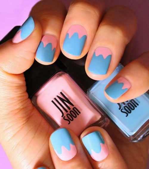 2017美甲图片新款式 好看又吸晴的美甲图片