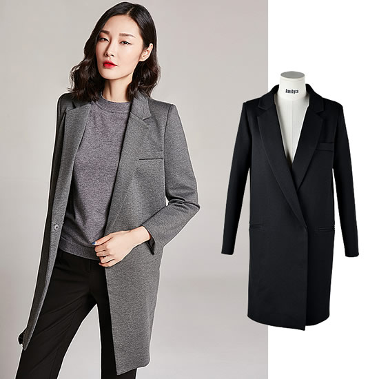 小白领黑裙加西装的搭配：时尚十足完美自信