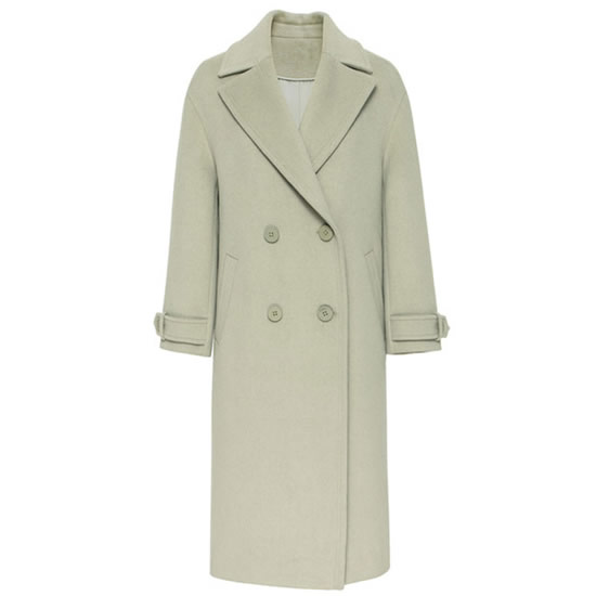 脱掉厚重的羽绒服：穿伤时尚毛呢子大衣外套气质100分