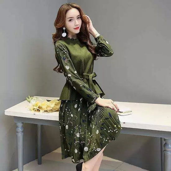 连衣裙时尚感搭配：清新脱俗美美哒就是这么任性