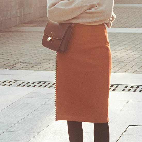 半身裙的穿法：8中气质显瘦半身裙搭配方法