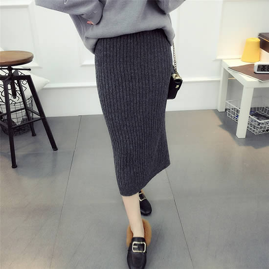 半身裙的穿法：8中气质显瘦半身裙搭配方法