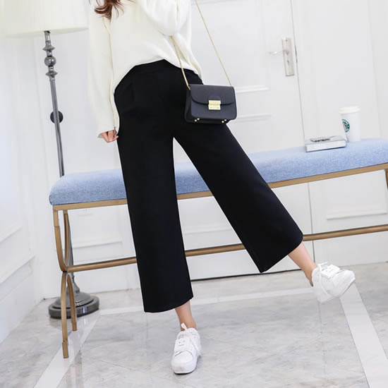 阔腿裤搭配平底鞋：2017年最流行时尚搭配