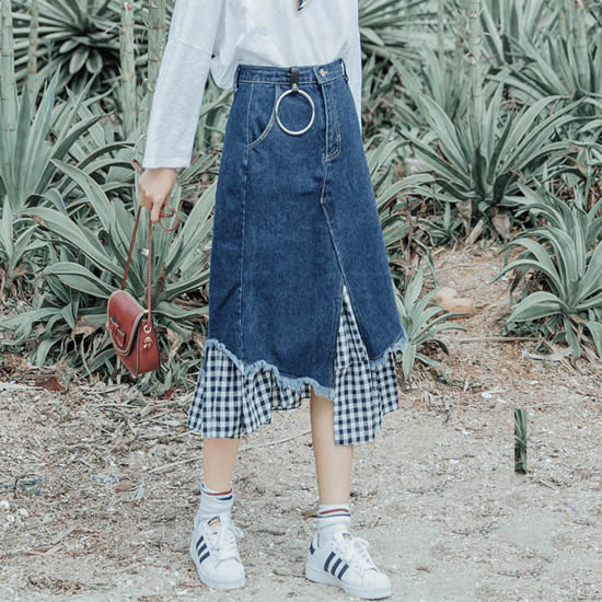 用半身裙打造最美春天：穿上半身裙这个春天你最美