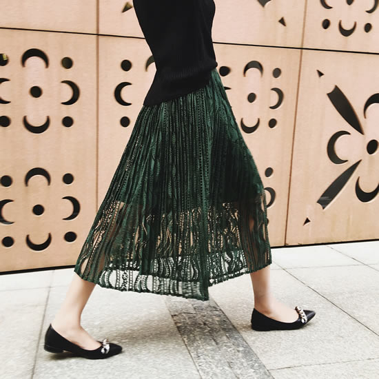 腿胖mm穿衣搭配图:半身裙穿对了腿就细了 腿胖mm穿衣搭配图:半身裙穿对了腿就细了