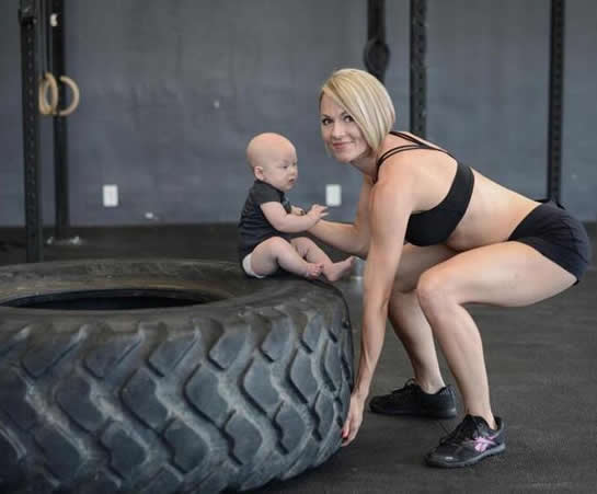 孕期可以做哪些运动：美孕妇产后带子健身驳斥（图）