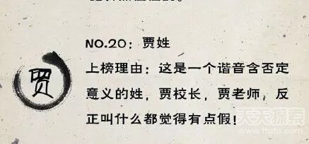 最令人崩溃的25个姓氏：目定口呆了（全文）