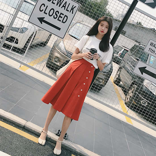 2017春季新款半身裙子：半身裙少女心活力到爆