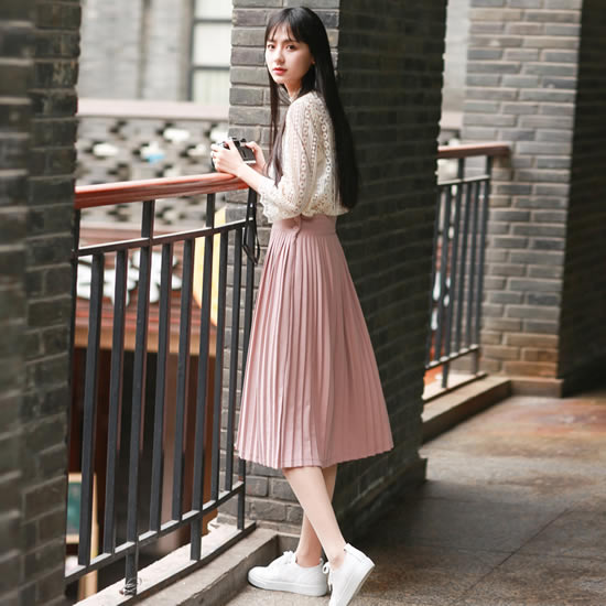 2017春季新款半身裙子：半身裙少女心活力到爆