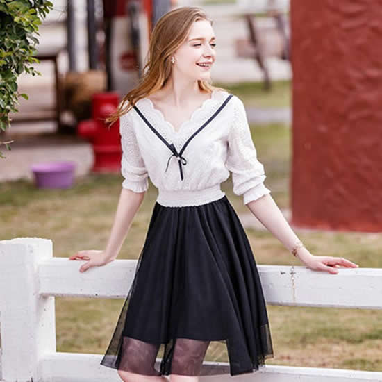 2017早春新款蕾丝裙:时尚性感修身甜美连衣裙 2017早春新款蕾丝裙:时尚性感修身甜美连衣裙