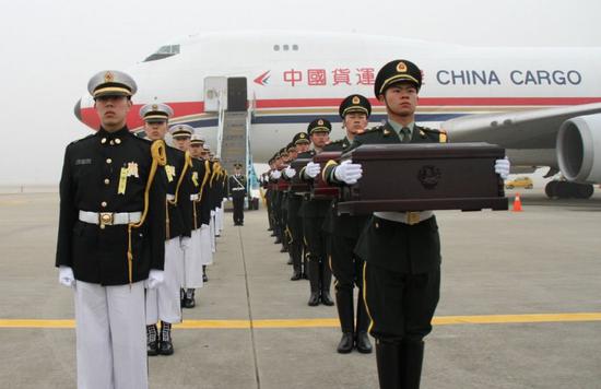 韩国将再次移交志愿军烈士遗骸 还有多少遗骸未发现