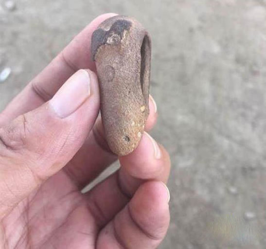 男子捡到三寸金莲带回家却吓了一跳（图）