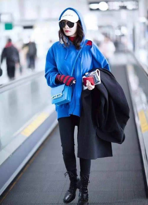 牛仔裤的春天:杨幂教你显高又显瘦穿搭发 牛仔裤的春天:杨幂教你显高又显瘦穿搭发