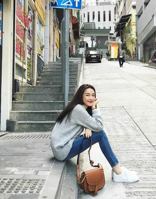 牛仔裤的春天：杨幂教你显高又显瘦穿搭发