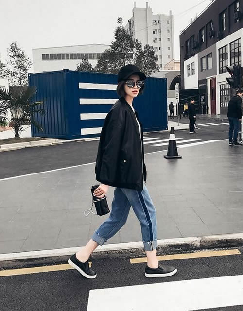 牛仔裤的春天：杨幂教你显高又显瘦穿搭发