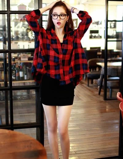 格子衬衫搭配：格子衬衫的N种搭配