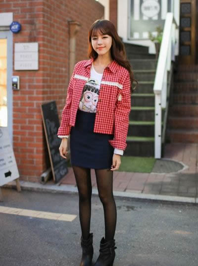 格子衬衫搭配：格子衬衫的N种搭配