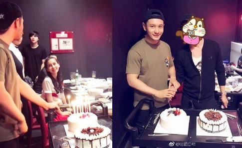 黄晓明胖了一圈:当爸2个月幸福胖了一圈(图) 黄晓明胖了一圈:当爸2个月幸福胖了一圈(图)