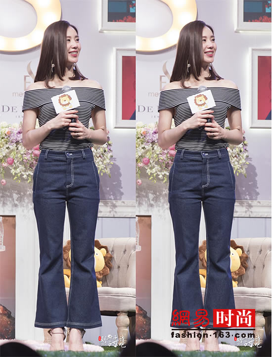 明星一字肩比美：倪妮刘诗诗杨幂谁穿得美？