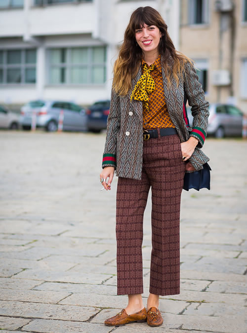 2017流行女穿男装：穿出了时尚风潮