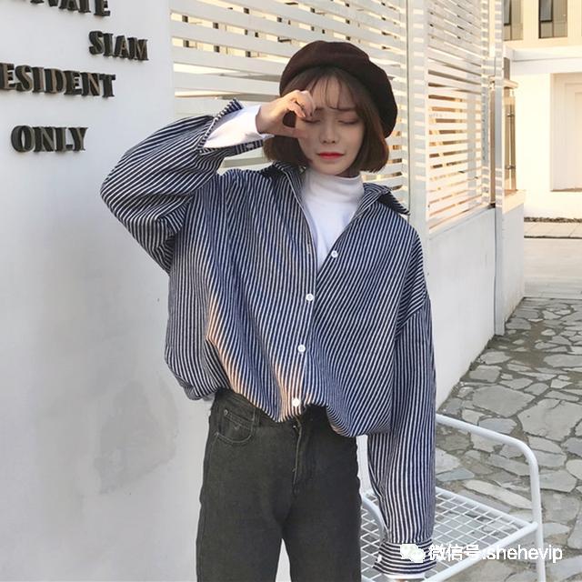 春夏季穿啥不纠结:竖条纹衬衫让你变身时髦咖 春夏季穿啥不纠结:竖条纹衬衫让你变身时髦咖