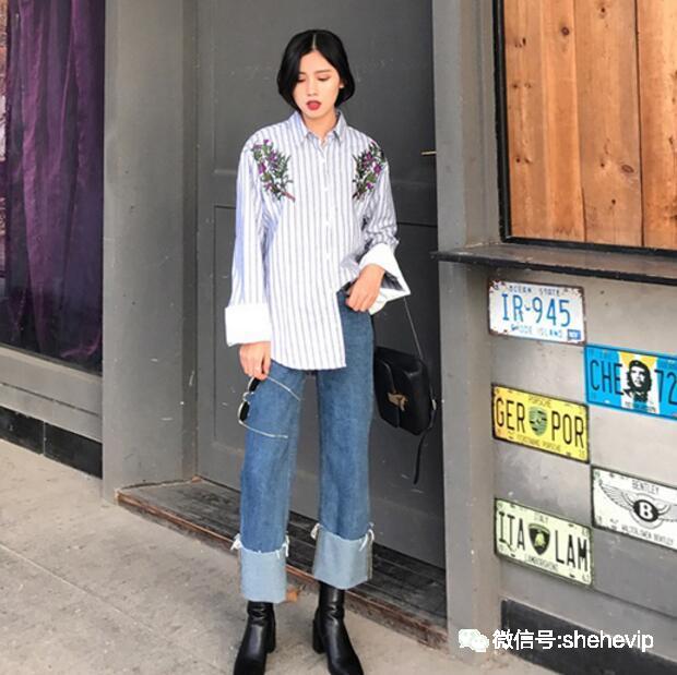 春夏季穿啥不纠结:竖条纹衬衫让你变身时髦咖 春夏季穿啥不纠结:竖条纹衬衫让你变身时髦咖