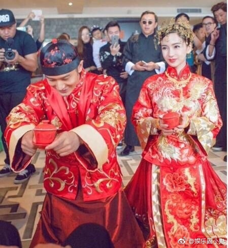 郭富城结婚最新消息：方媛结婚礼服满满中国风