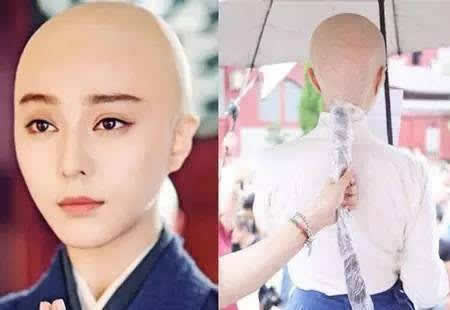 女星光头抢镜雷出新高度（图）