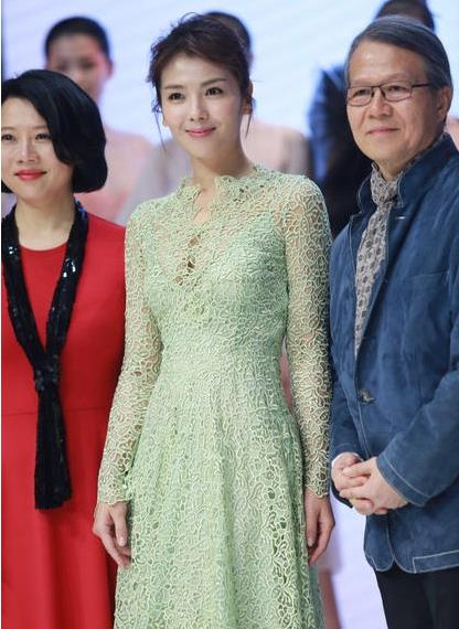 刘涛穿水绿蕾丝透视裙：优雅从容迷倒万千男女（图）