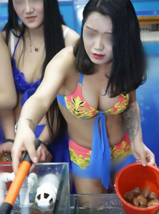 穿比基尼能免费吃还送1000 女生排队报名(图) 穿比基尼能免费吃还送1000 女生排队报名(图)