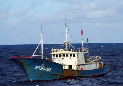 韩海警海军严打中国渔船 用上火神炮