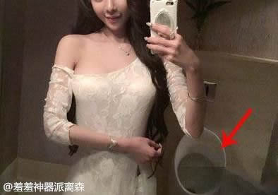 女神自拍生活照，她在给我暗示什么？