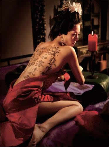 为给章子怡当裸替!她毁了自己（图）