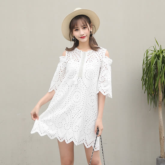 2017年新款夏季连衣裙图片推荐欣赏：2017年夏季连衣裙