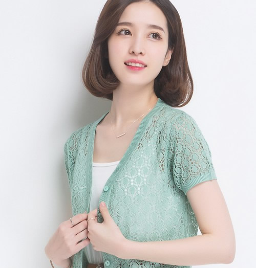 【镂空罩衫】镂空针织衫罩衫你穿的罩衫都不完美（图）